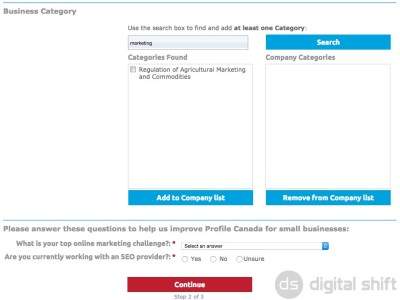 How To List Your Business On Profile Canada 3