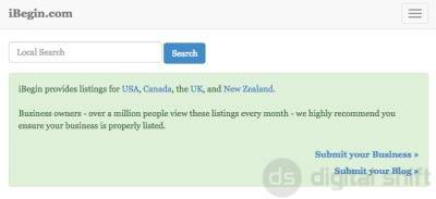 How to submit a business to iBegin.com-1
